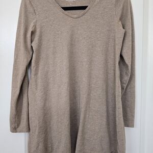 Pure Jill Shirred Back Tunic Top SZ XS EUC